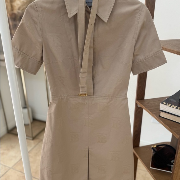 Burberry Gigi Monogram Motif Belt Dress - Picture 3 of 6